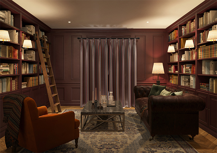 Lambrooke, Passion Fruit - Made to Measure Curtains - Image 14